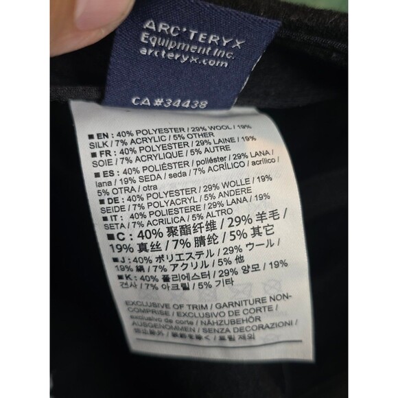 Arc’teryx wool mix hat
